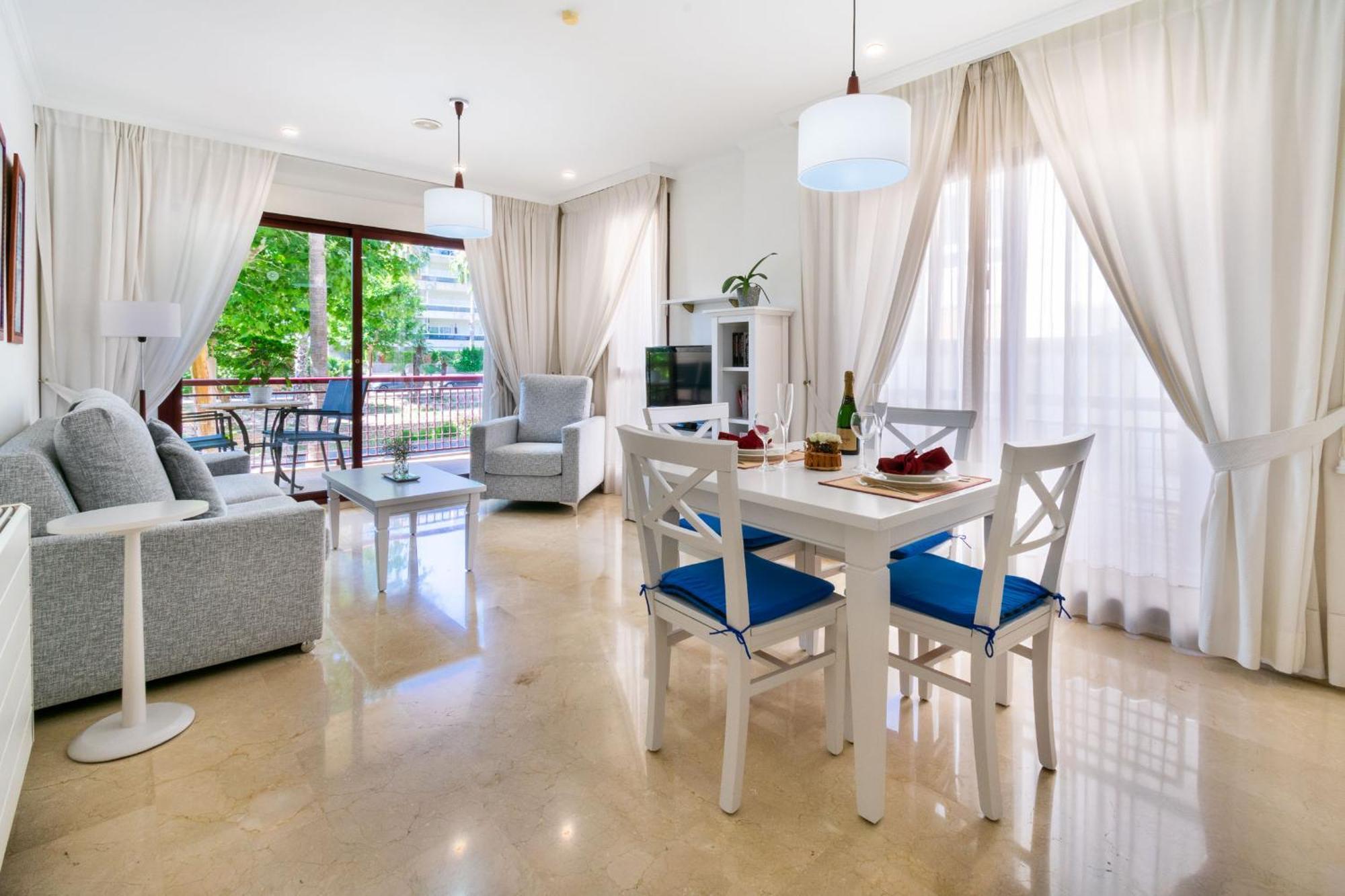 Apartamentos Albir Confort - Avenida 1 Dorm アルビール エクステリア 写真